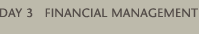 Financial management
